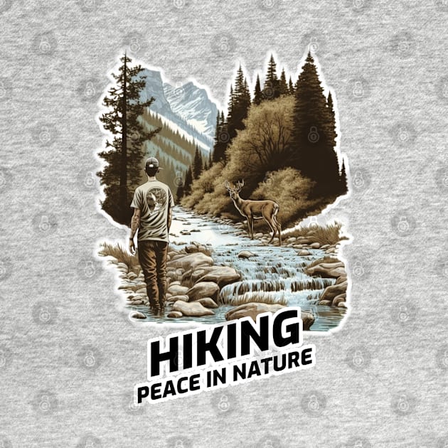 Hiking Peace in Nature by MC Creations